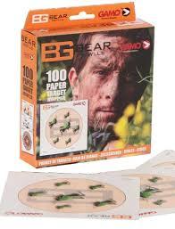 Bear Grill 14x14 PaperTargets Sprinkhanen-948-a